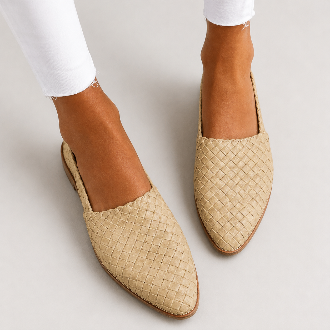 Beige / US WOMEN 11/11.5
