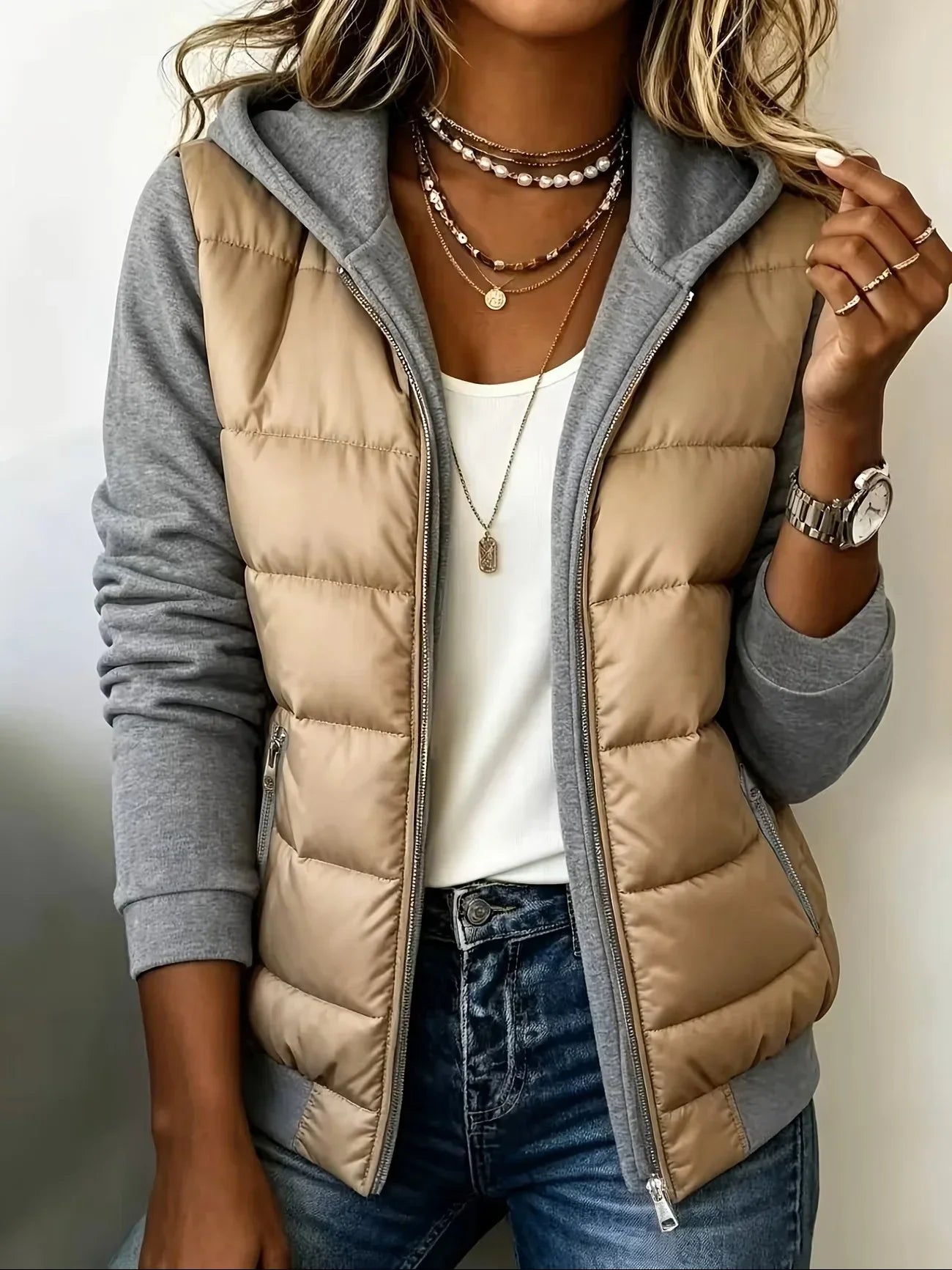 Beige / 2XL